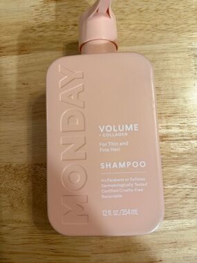 Volume + Collagen Shampoo - Peach Pink